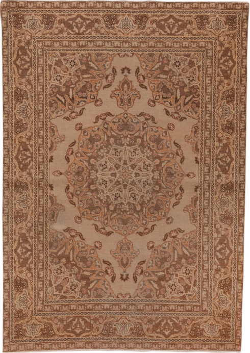 Vintage Tabriz Area Rug (3' x 5')
